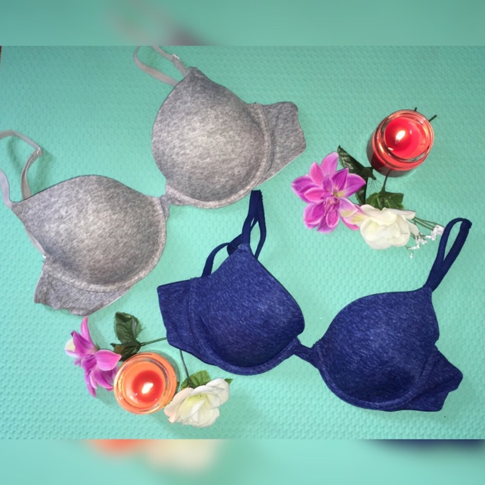 (Top Left) PINK Demi-Buste Bra